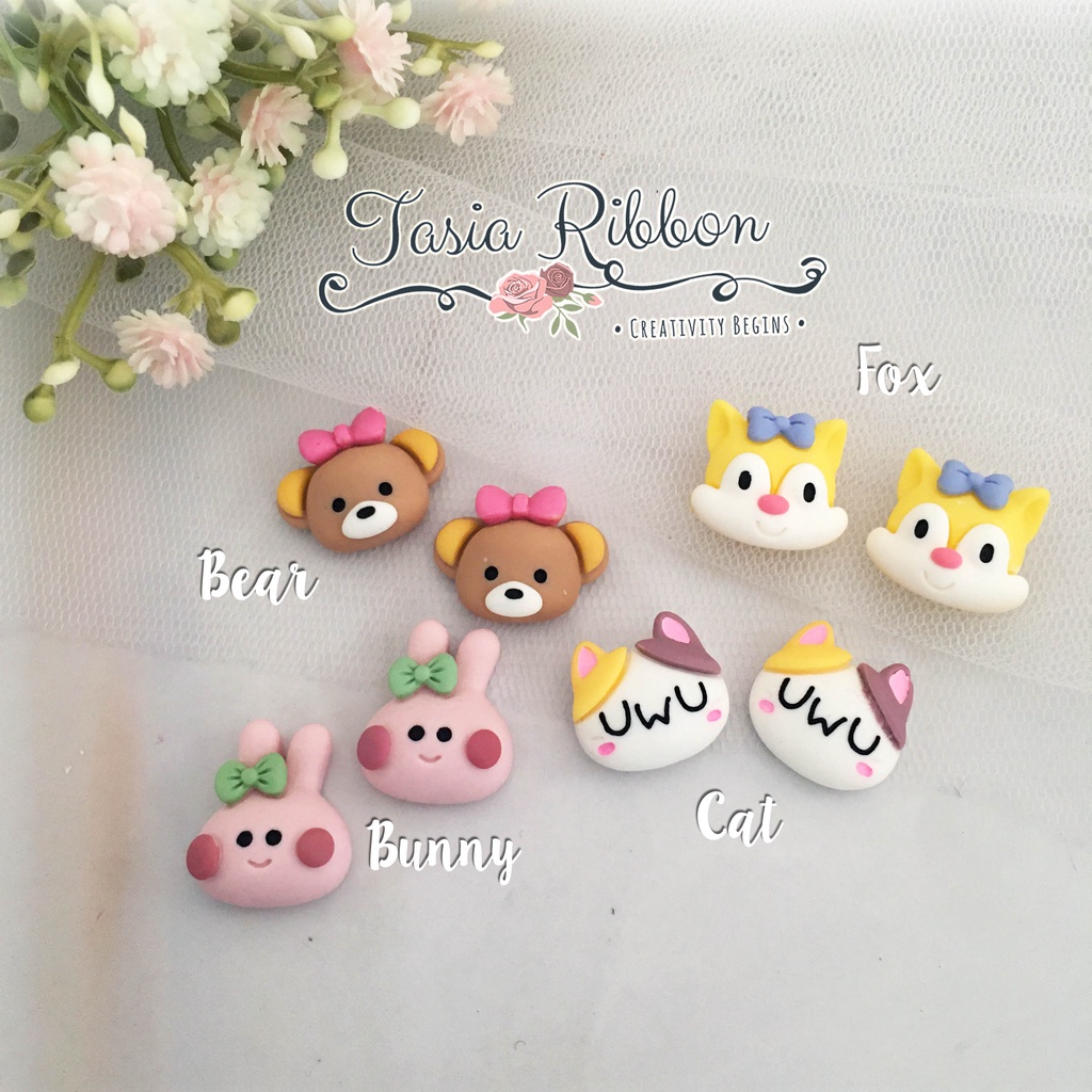 Clearance Sale Clay Resin Karakter Lucu Hiasan Kerajinan Tangan