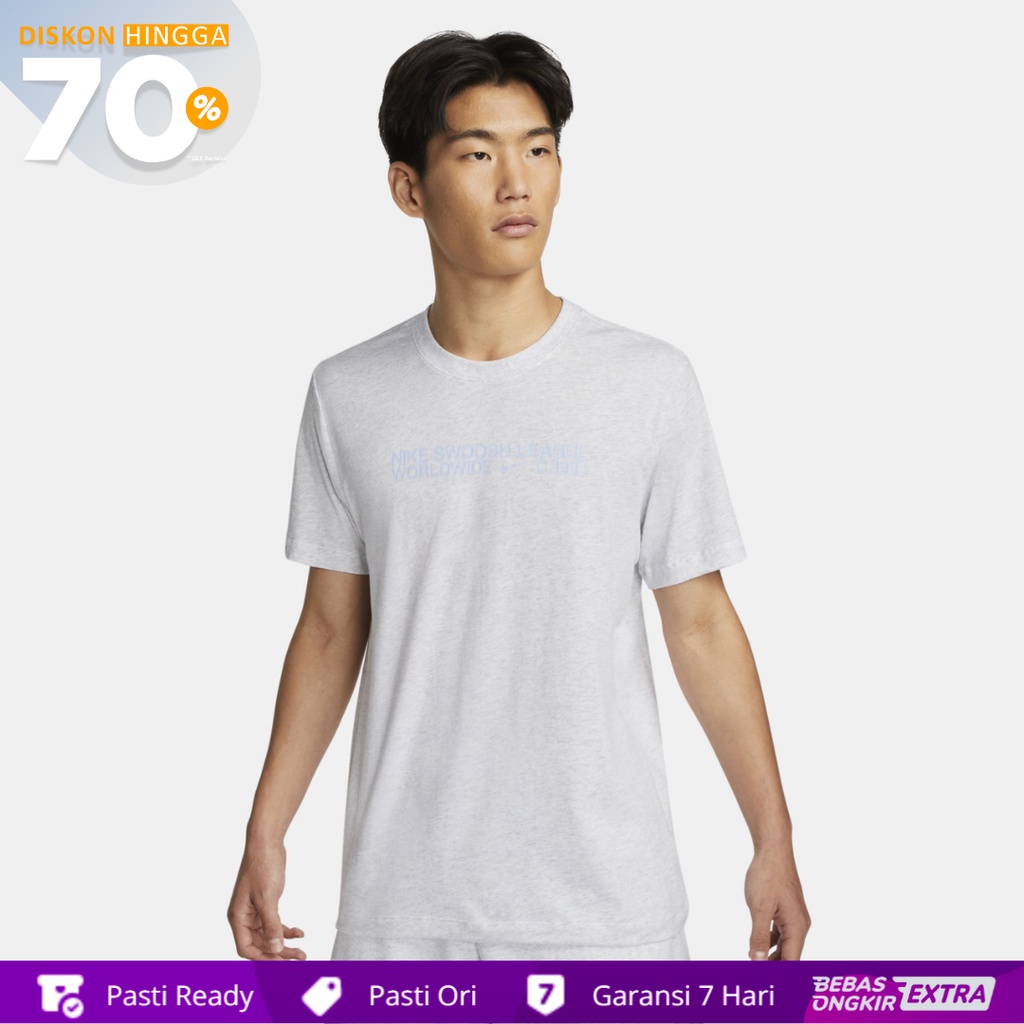 Kaos Nike Men's Worldwide Sportswear Essential+ Core 4 Tee - grey