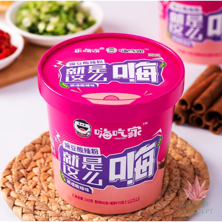 Hai Chi Jia Bihun Sehat Ubi Asam Pedas Seafood Cabe Hijau Terbaru TERMURAH