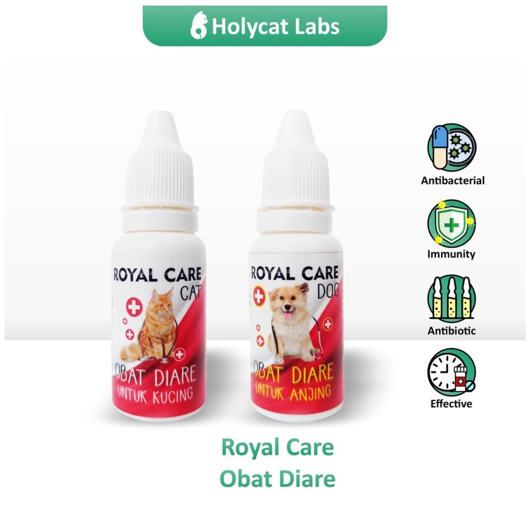 Royal Care Cat 10 ml - Obat Kucing Bab Mencret Tetes Diare Ampuh