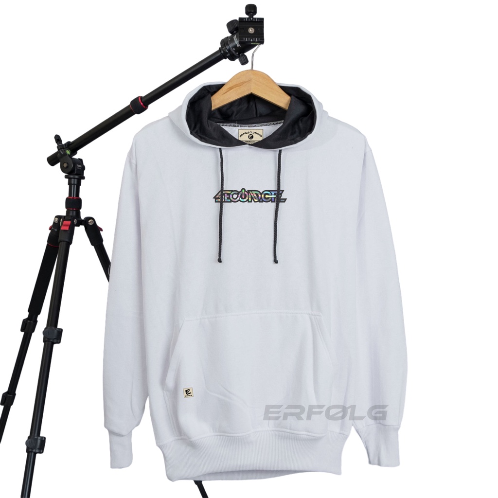 Erfolg Offiziell Sweater Hodie Pria Wanita Distro Branded Lokal Bahan Fleece Tebal Switer Oblong Jumper Jumbo Sweatshirt Hoodie Original Hijau Army Mint Suiter Cowok Cewek Unisex Oversize Series M-XXL Terbaru 2023 Suwiter Basic Sablon Grafity