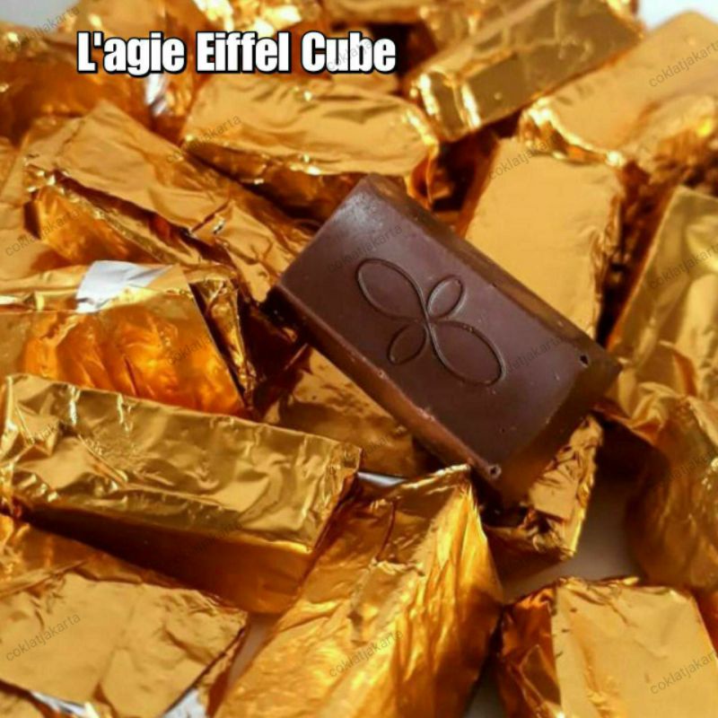 

*L'agie Coklat Eiffel Cube 500 Gr