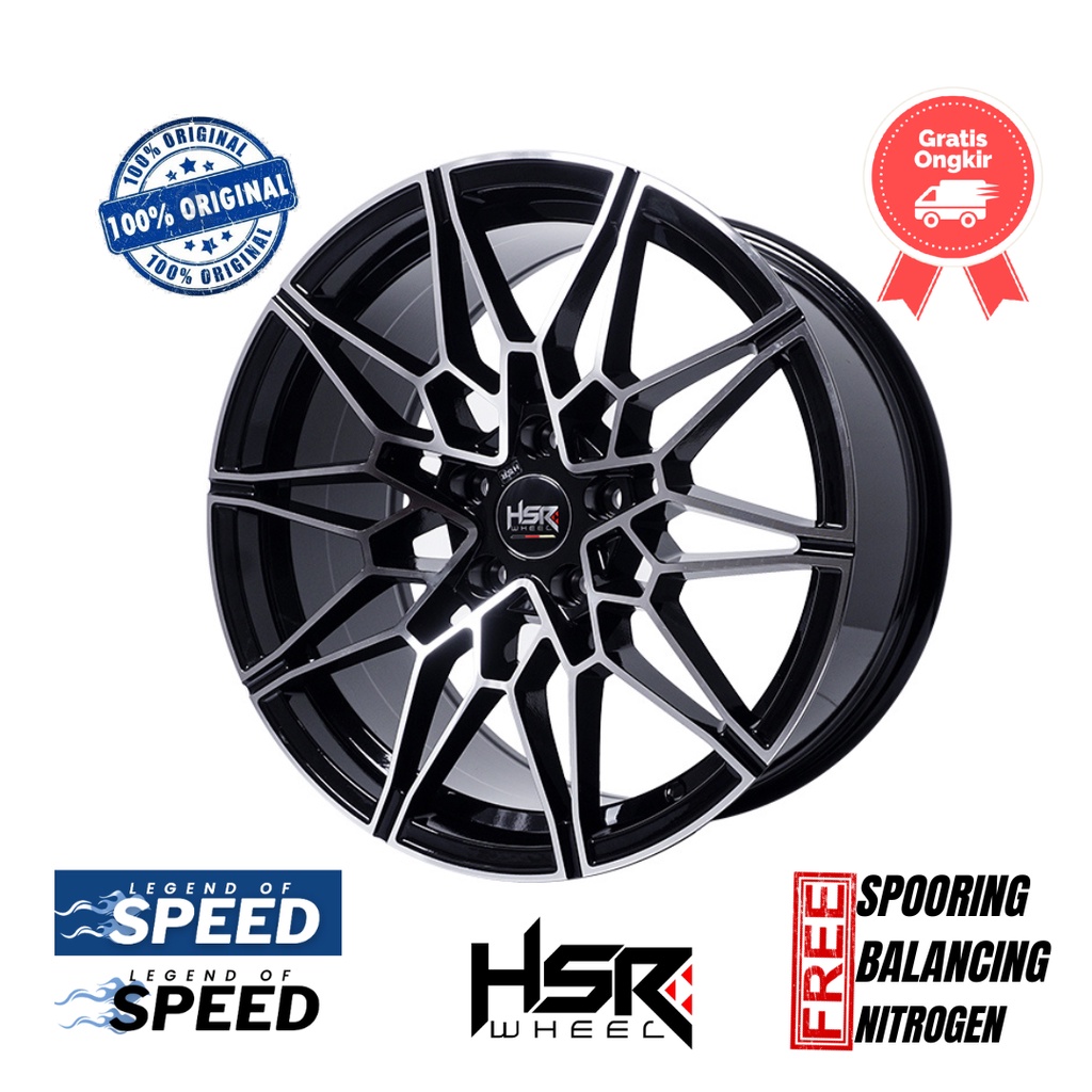Velg HSR Ring 18 Sumire (Audi, Mercy, Porsche, Mini, VW Dll)