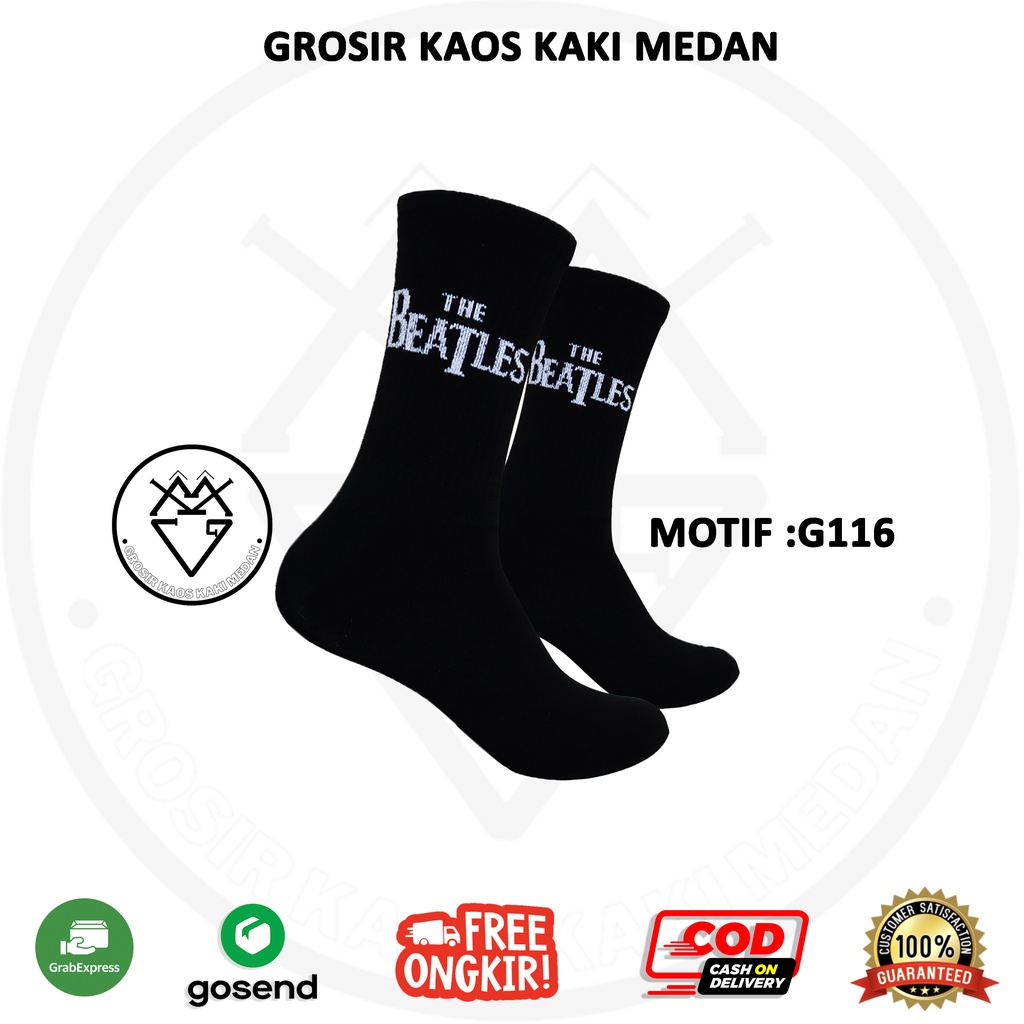DISKON KAOS KAKI SKATE OLDSCHOOL MOTIF G116 SEBETIS CEWEK COWOK GROSIR MEDAN