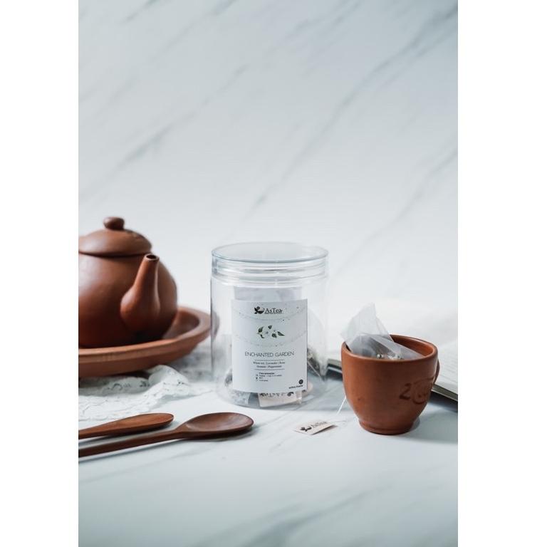 

ORIGINAL% enchanted garden tisane (white tea, Lavender, Rose, Jasmine, Peppermint)