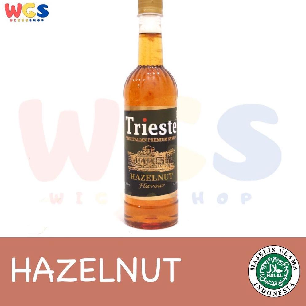 

❤[PROMO MURAH!!!]❤ Trieste Premium Syrup Hazelnut Flavoured 650 ml