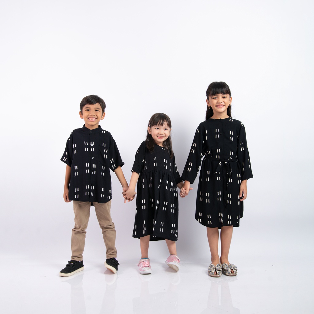 Dress Panjang Anak Perempuan Cap Jepit - Batik Hand Made