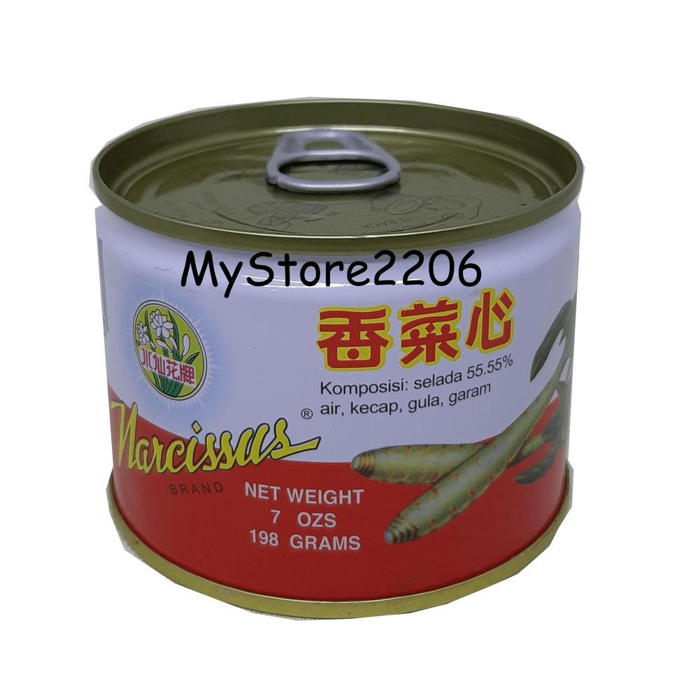 

❤[PROMO MURAH!!!]❤ Caisim Kaleng Narcissus Brand / Suisian / Sui Sian / Pickled Lettuce / Acar Selada dalam kaleng