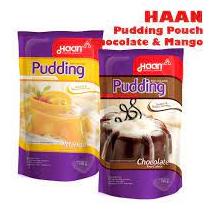 

【F⚡ASH SALE✅】 Haan Pudding Coklat, Mangga 145gr