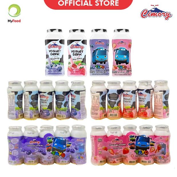 

>XC26619< Cimory Yoghurt 70 ml (1 Banded 1 Rasa) TAYO/ YOLITE/1 BANDED ISI 5
