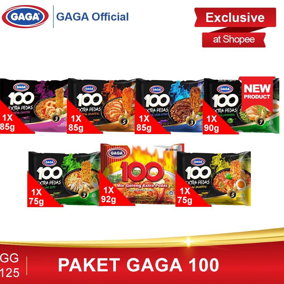 

【Penjualan Terbaik】✅COD GAGA 100 Extra Pedas Goreng Habanero dan GAGA 100 Series (GG125)