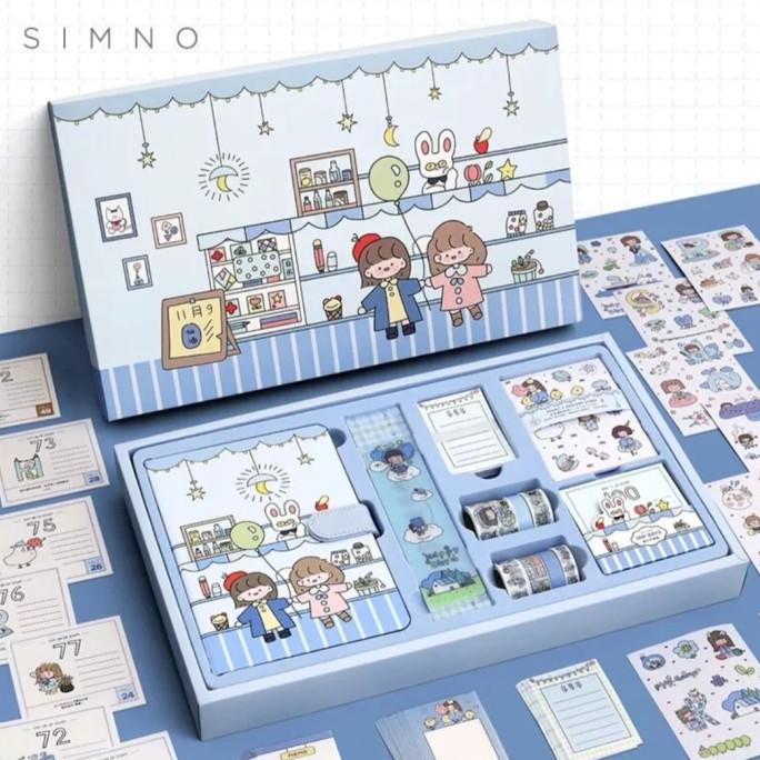 

Diary Set Kit - Journal Kit Set - Kado Valentine - Kado Ulang Tahun