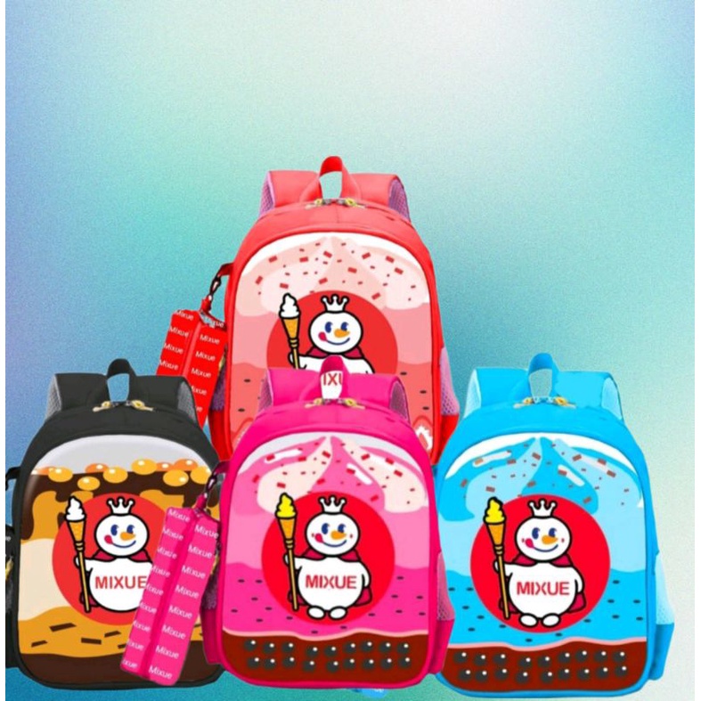 TAS RANSEL ANAK SEKOLAH PAUD SD ES CREAM VIRAL
