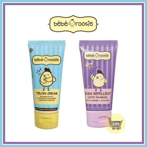 BEBE ROOSIE | MINYAK TELON CREAM | BUGS REPELLENT | MINYAK KAYU PUTIH | TELON KRIM BAYI ANAK