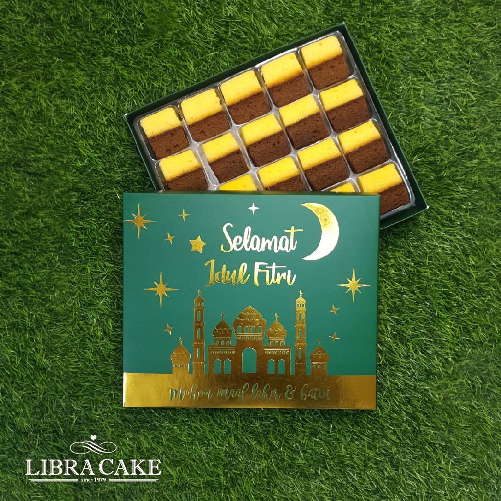 

CAKE SLICE BOX | KUE SLICE | HAMPERS LEBARAN MURAH LEMBUT