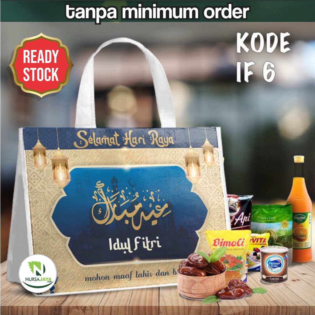Tas Lebaran Ready Stock Tas Parcel Goodie Bag Hari Raya Idul Fitri Size JUMBO Bingkisan Hampers