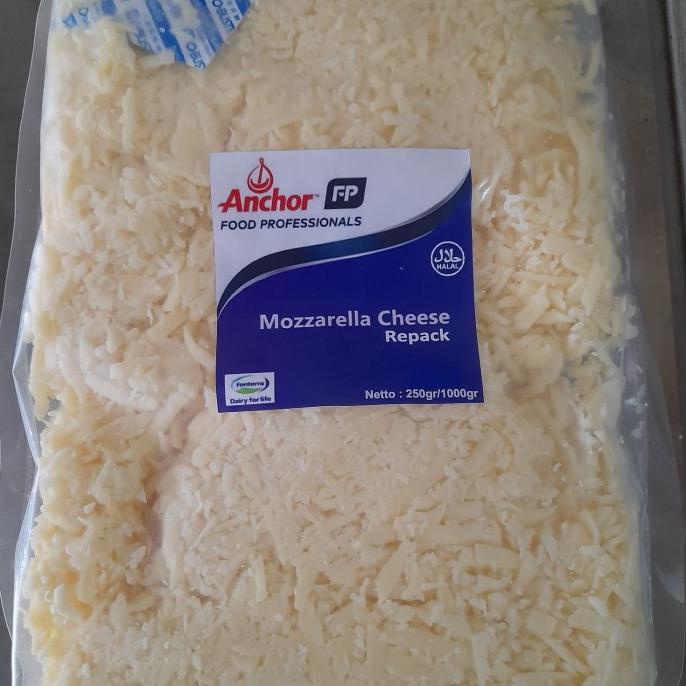

anchor mozarella shredded 1 kg / keju mozarela parut anchor