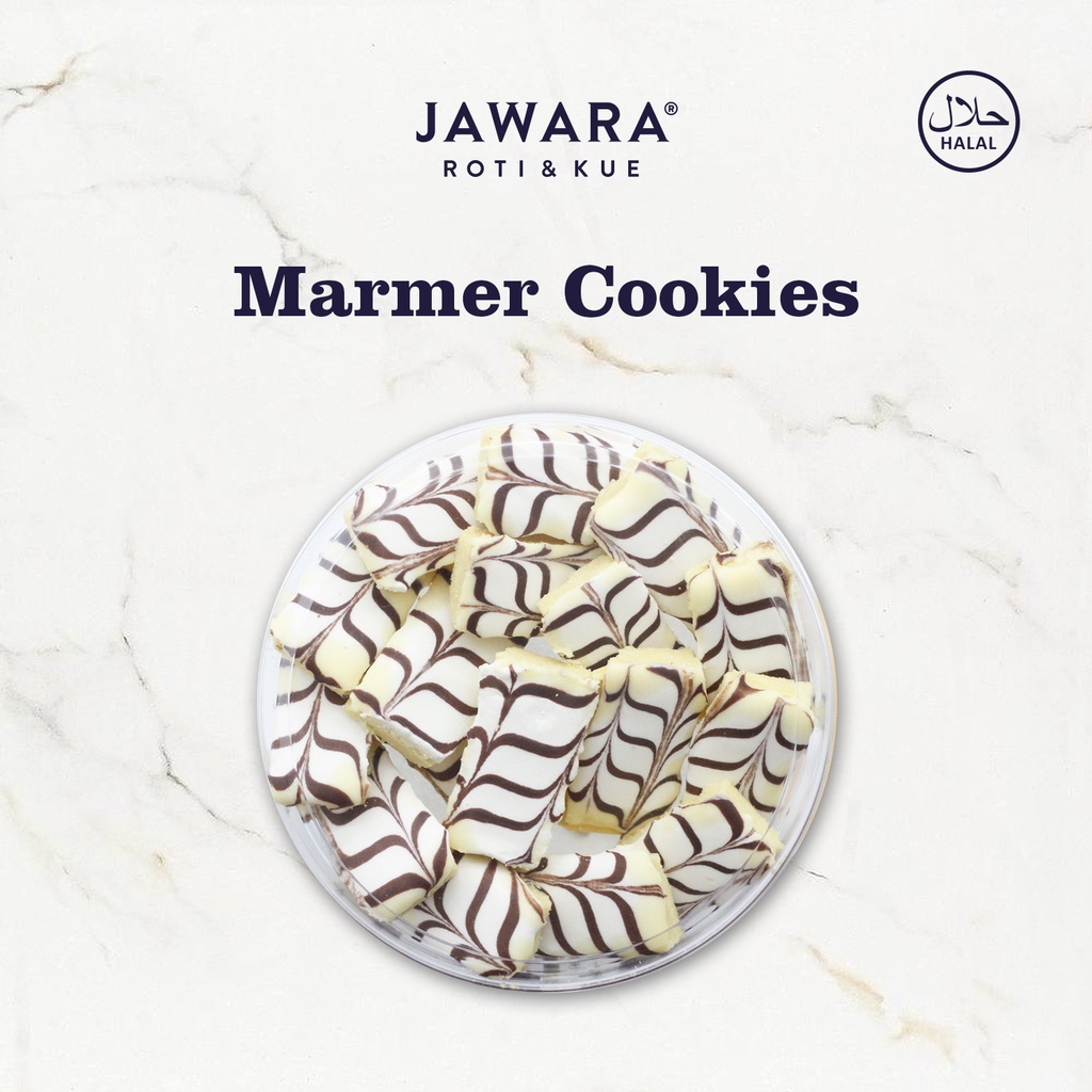 

Marmer Cookies | Jawara Roti & Kue | 220gr | Kue Kering