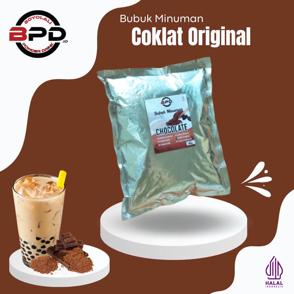 

BUBUK MINUMAN RASA COKLAT 1KG / SERBUK MINUMAN RASA COKLAT ORIGINAL / BUBUK MINUMAN ANEKA RASA / BUBUK MINUMAN KEKINIAN