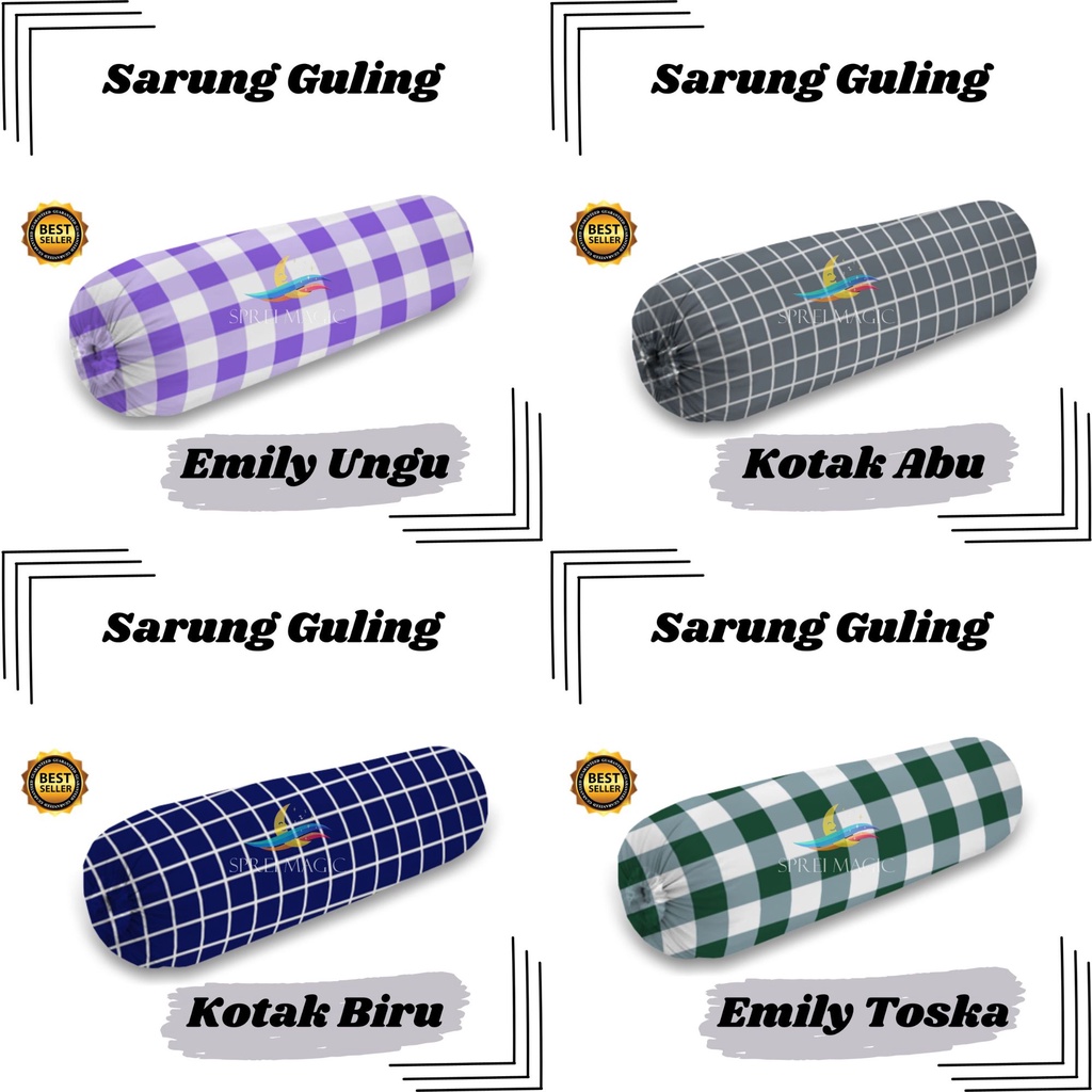 COD / Sarung Guling  / Sarung Bantal Tidur Motif Esthetic Murah!!