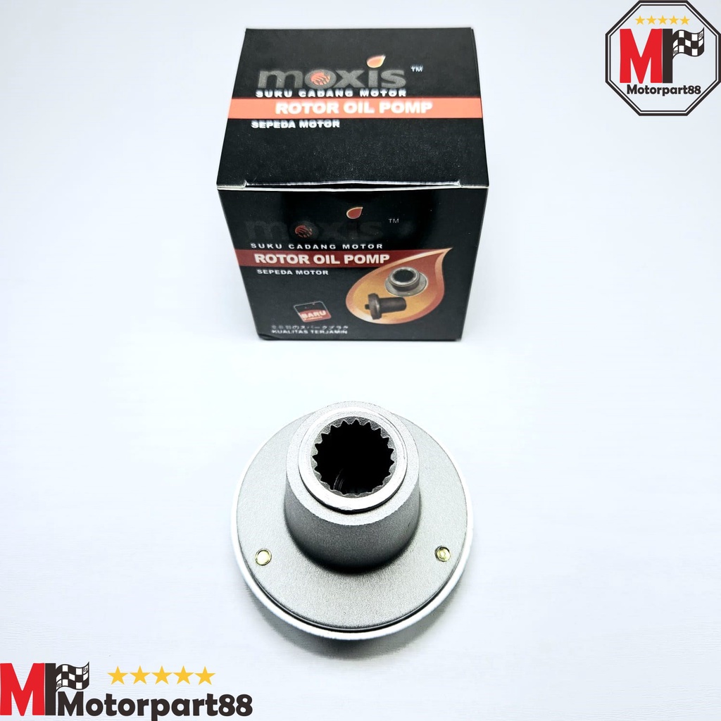 ROTOR GIGI POMPA OLI ASSY GL100 GL125 NEOTECH TIGER GL PRO CDI CB100 MEGAPRO