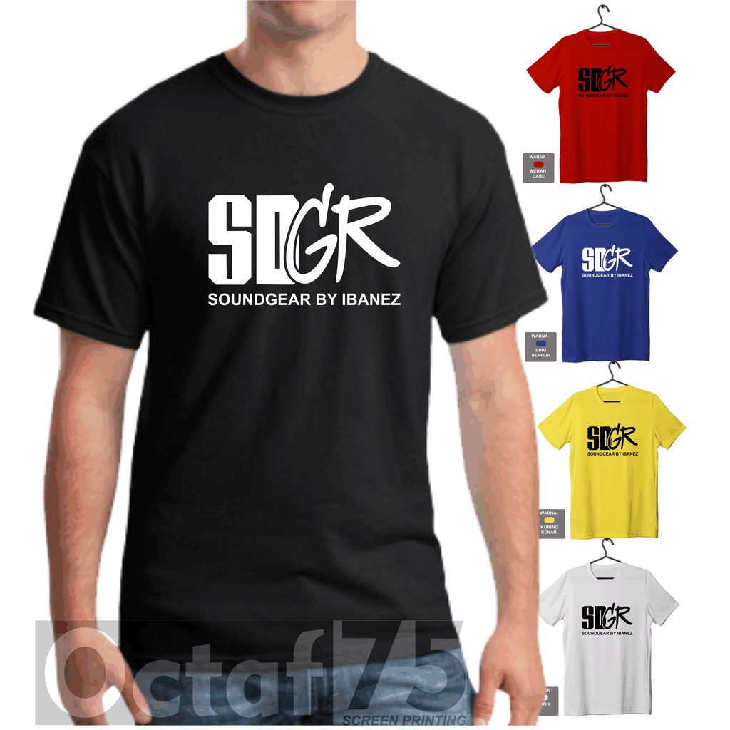 KAOS BASSIS GITAR SDGR soundgear by IBANEZ. BAJU PLAYER BASS