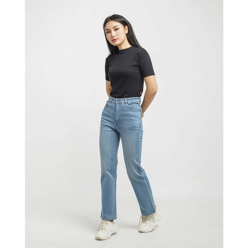 DUST Celana Bootcut Jeans Kaimana Biru Comfease (D. 31293-BC)