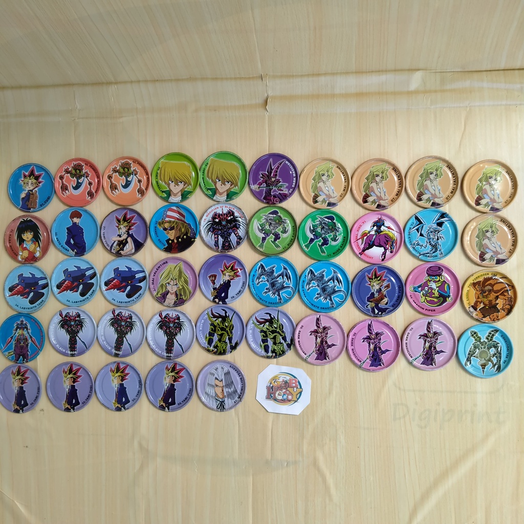 Tazos Yugioh Metalix Berwarna