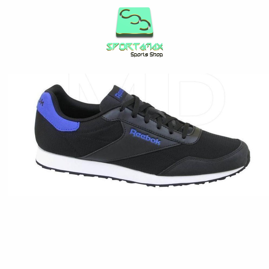 SEPATU ORIGINAL DISCOUNT MURAH REEBOK CLASSIC ROYAL DIMENTION BLACK BLUE CM9730