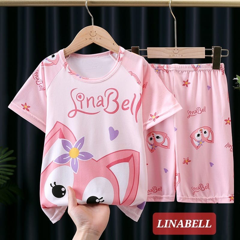 SETELAN SANTAI ANAK CEWEK COWOK BAJU TIDUR IMPOR MOTIF LUCU ADEM NYAMAN