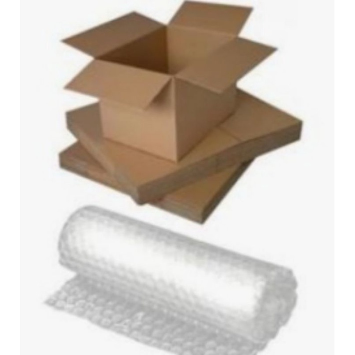 

Packing tambahan Bubble Wrap dan/atau Kardus