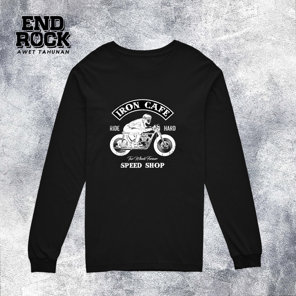 Kaos Lengan panjang kaos Longsleeve Tema RIDE HARD DTFS121