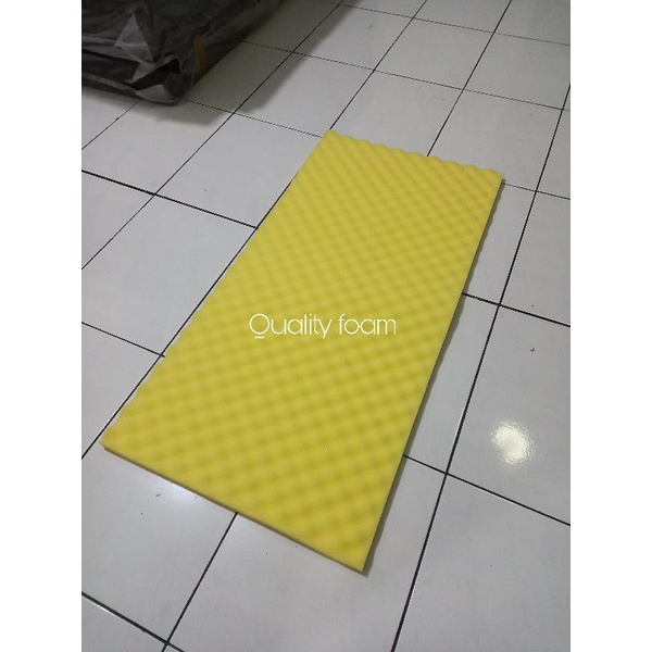 Busa peredam suara ruangan Acoustic model telur ukuran 100×50cm tebal 2,5cm