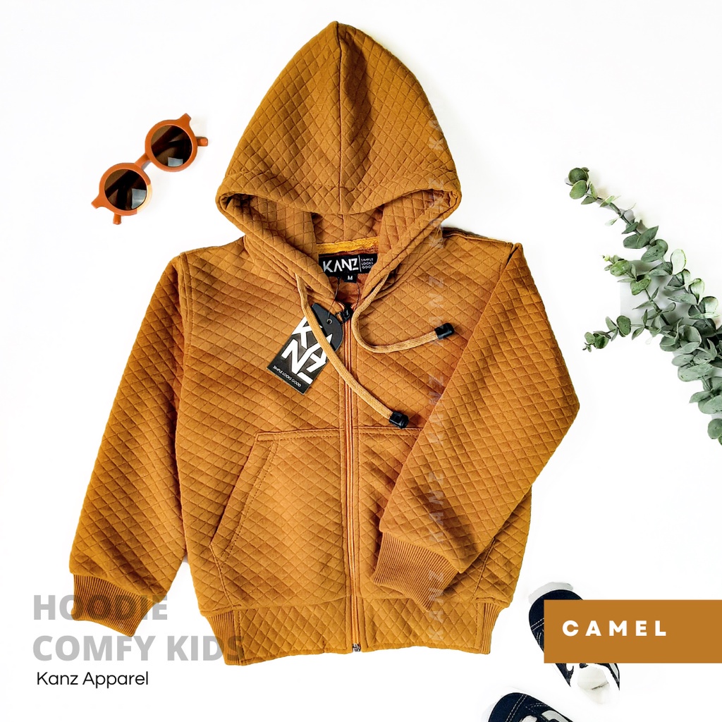 Jaket Anak Bayi Usia 3 Bulan – 8 Tahun Jaket Comfy Polos Jaket Hoodie Zipper Jaket Anak Tebal