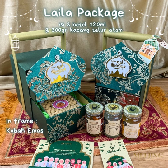 

Parsel Lebaran Idul Fitri Hampers Eid Mubarak - Laila Package by Mei Jing - Parsel Mewah Lebaran Sarang Burung Walet Bird's Nest