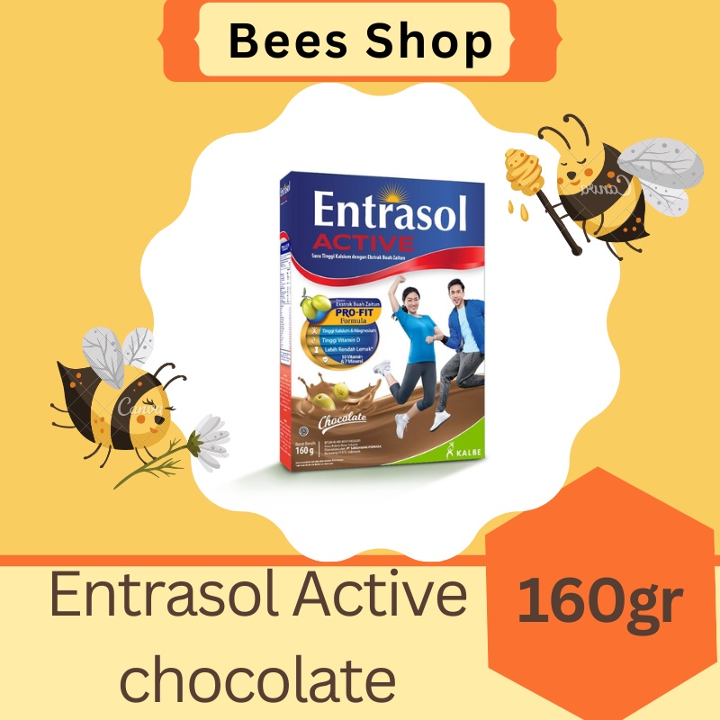 

ENTRASOL ACTIVE PROFIT COKLAT 160 GR