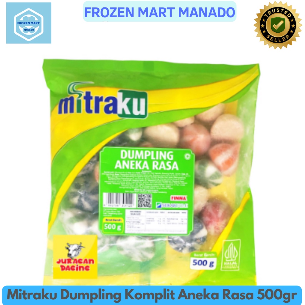 

Mitraku Dumpling Komplit Aneka Rasa 500gr - Frozen Mart Manado (Frozen Food Manado)