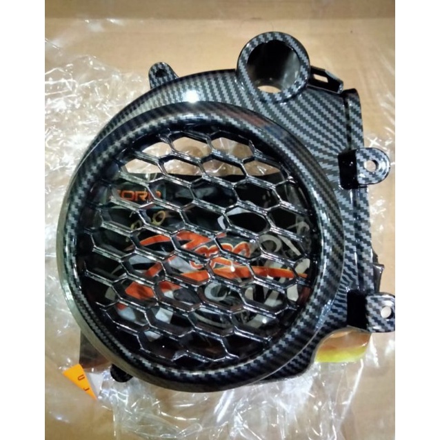 Cover tutup kipas Beat new 2020-2021 karbon