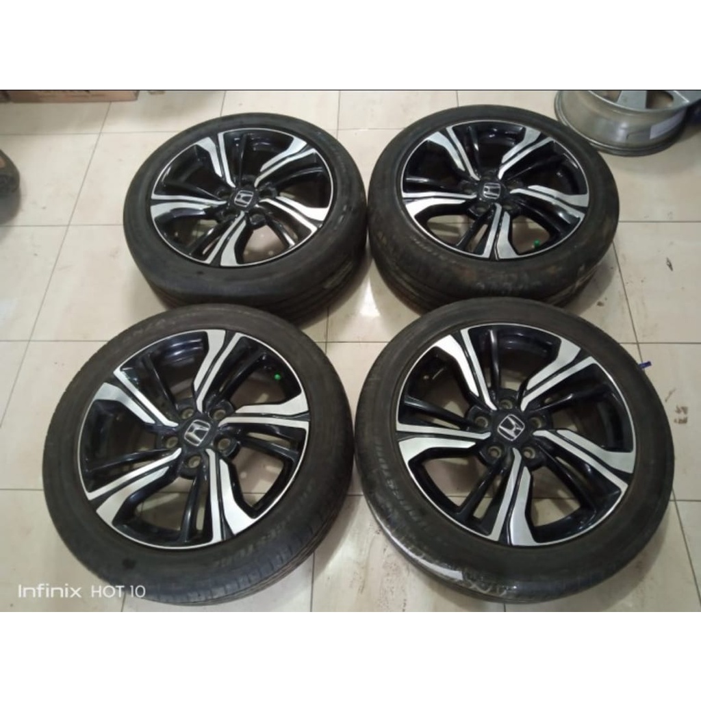 Velg Mobil Civic Turbo R17 Velg Mobil Original Copotan Civic Turbo Ring 17 & Ban