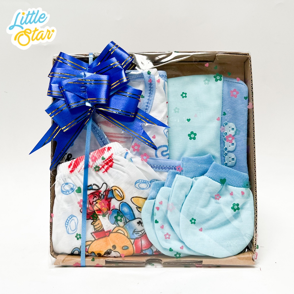 Paket B Parsel Bayi Baru Lahir Kado Hampers Newborn Baby Gift Set Hadiah Pakaian Setelan Anak Unisex