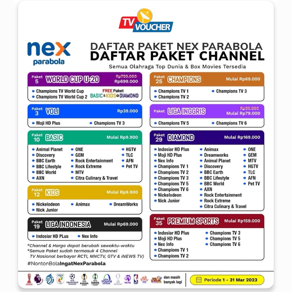 Paket Kids Nex Parabola