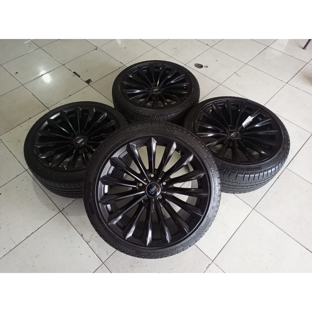 Velg Mobil BMW Ring 18 Velg Mobil Bekas R18 Hsr Lunebrug & Ban 225/40 235/40 Accelera