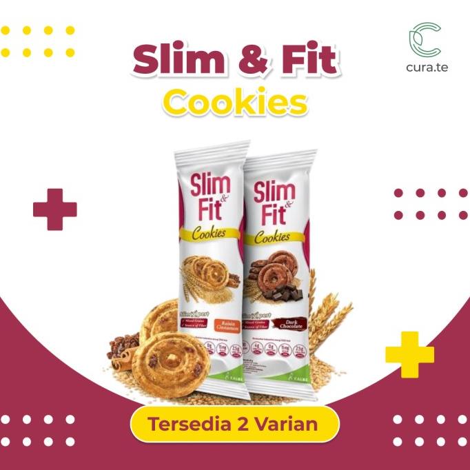 

Slim & Fit Cookies Diet Sehat | Snack Cemilan Rendah Kalori Quinoa Oat