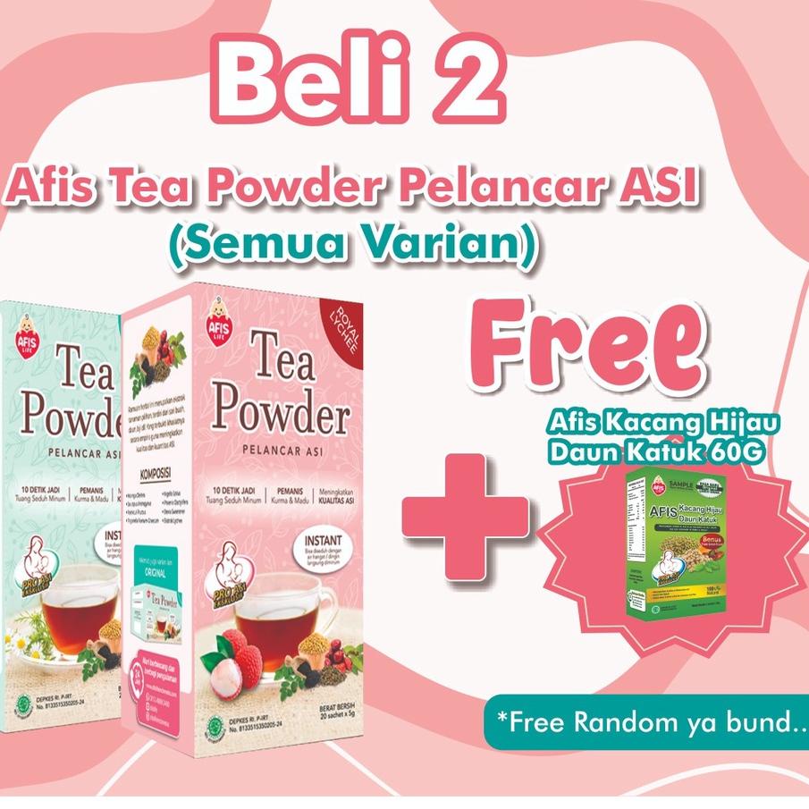

Discount✔️⭐-Afis Life Teh "Tea Powder Pelancar ASI" (PROMO CEK DESKRIPSI)