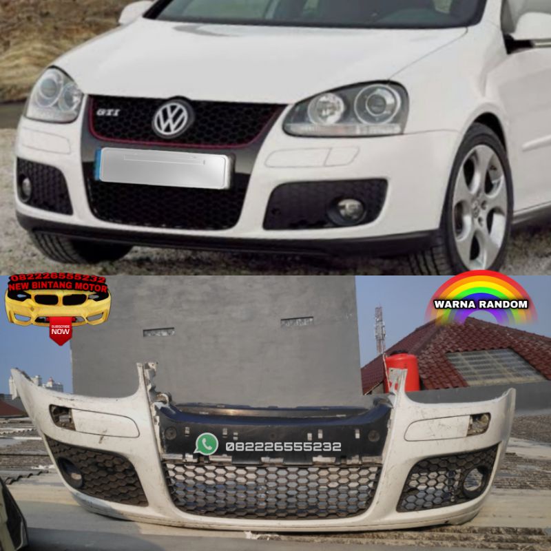 Bumper vw golf volkswagen golf mk5 gti original