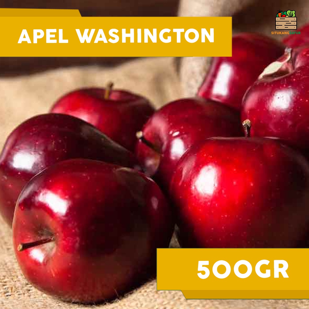 

Buah Apel Washington | ±500gr (Kota Bandung & Sekitar)