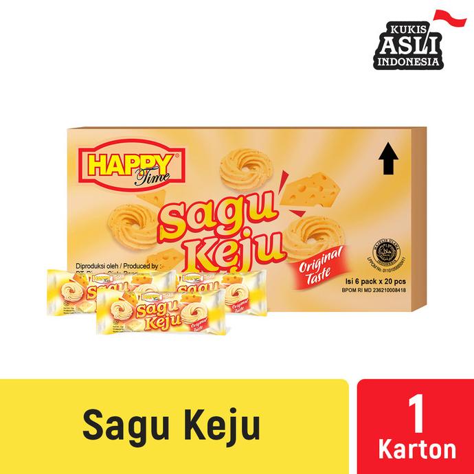 

Happy Time Sagu Keju 1 Kardus