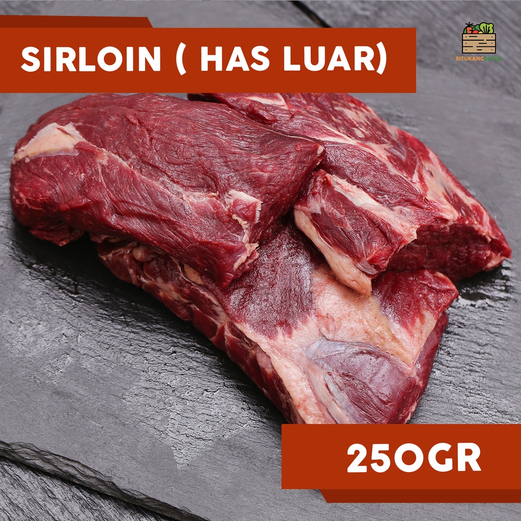 

Sirloin | 250gr (Kota Bandung & Sekitar)