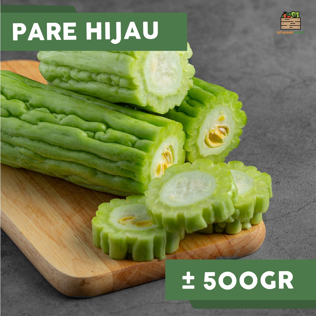 

Sayur Paria / Pare Hijau | ±500gr (Kota Bandung & Sekitar)