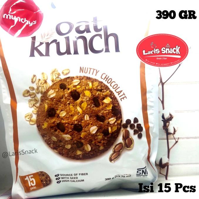 

Oat Krunch Chocolate/Strawberry/Hazelnut/Nutty Coklat 416Gr